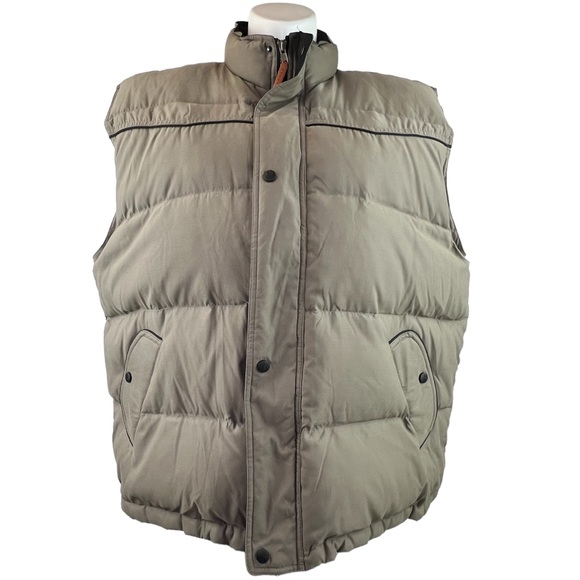 New Outback Trading Down Puffer Vest XXL Tan - Picture 2 of 11